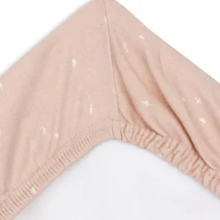 Jollein Housse de matelas à langer en jersey Wild Rose (50 x 70 cm)