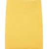 Trois Kilos Sept Housse de matelas à langer en éponge Moutarde (70 x 50 cm)