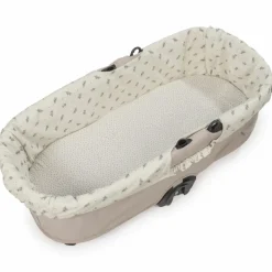 Walking Mum Housse de nacelle avec élastiques + Drap-housse pour nacelle Mimosa Vert