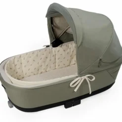 Walking Mum Housse de nacelle avec tiges + Drap-housse pour nacelle Mimosa Rose