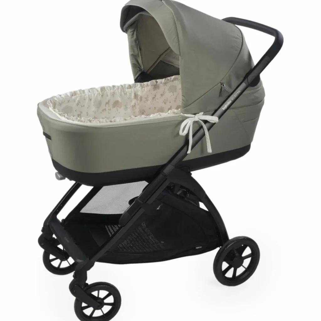 Clearance Housse de nacelle avec tiges + Drap-housse pour nacelle Nara Nacelle Et Accessoires