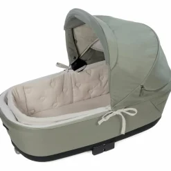 Walking Mum Housse de nacelle avec tiges + Drap-housse pour nacelle Sintra Beige
