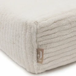 Jollein Housse matelas à langer Cloudy Rib Oatmeal (50 x 70 cm)