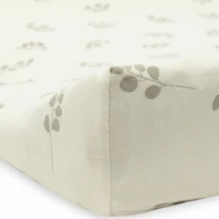 Jollein Housse matelas à langer en jersey Twig Olive Green (50 x 70 cm)