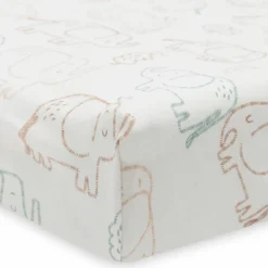 Online Housse matelas à langer en jersey Elephant Tales (50 x 70 cm) Housse De Matelas À Langer