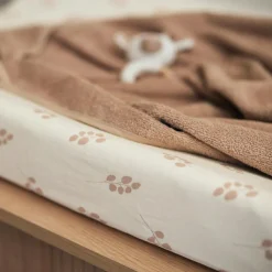 Jollein Housse matelas à langer en jersey Twig Wild Rose (50 x 70 cm)