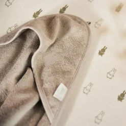 Jollein Housse matelas à langer en jersey Happy Miffy Olive Green (50 x 70 cm)