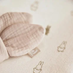 Jollein Housse matelas à langer en jersey Happy Miffy Olive Green (50 x 70 cm)