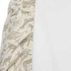 Jollein Housse matelas à langer en jersey Animals Nougat (50 x 70 cm)