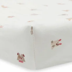 Jollein Housse matelas à langer en jersey Animal Friends (50 x 70 cm)