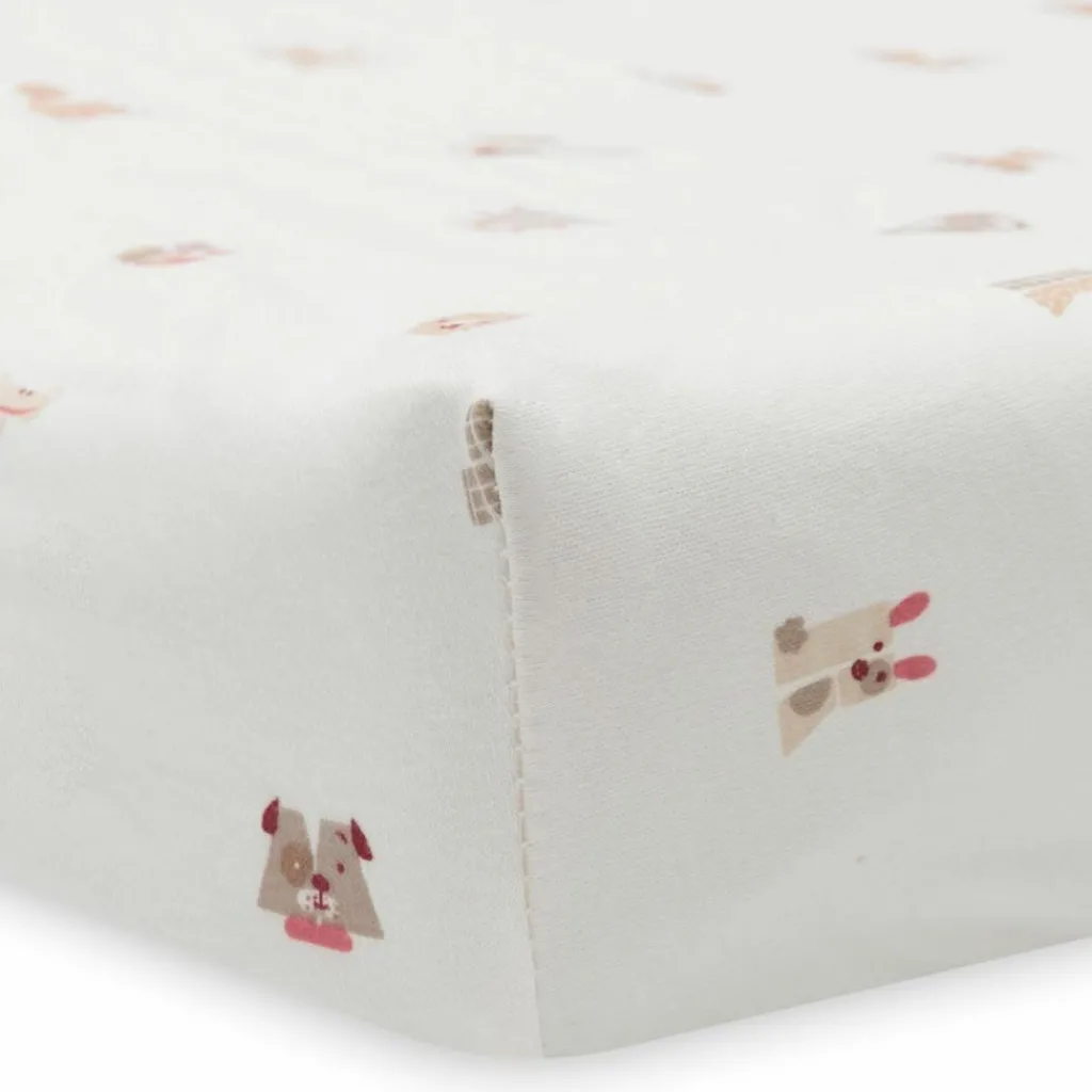 Jollein Housse matelas à langer en jersey Animal Friends (50 x 70 cm)