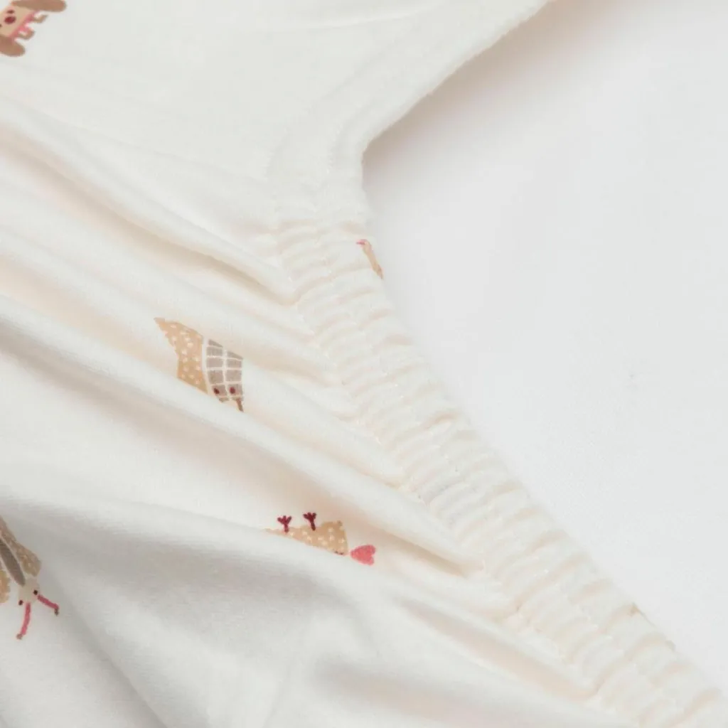 Jollein Housse matelas à langer en jersey Animal Friends (50 x 70 cm)