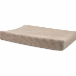 Outlet Housse matelas à langer en jersey Cloudy Rib Milky Coffee (50 x 70 cm) Housse De Matelas À Langer