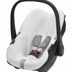 Best Housse éponge pour siège auto CabrioFix-Pebble S organic Blanc Housse Cosy / Siège Auto