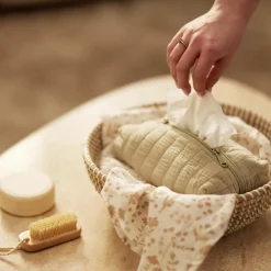 Online Housse pour lingettes Olive Green Range Lingettes