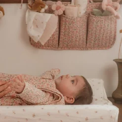 Little Dutch Housse pour matelas à langer en gaze de coton Fairy Blossom (50 x 70 cm)