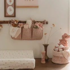 Little Dutch Housse pour matelas à langer en gaze de coton Fairy Blossom (50 x 70 cm)