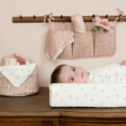 Little Dutch Housse pour matelas à langer en gaze de coton Fairy Blossom (50 x 70 cm)