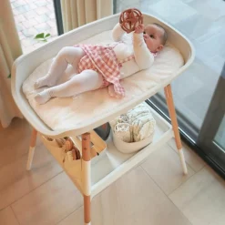 Hot Housse pour matelas de table à langer Balnéo blanc Table À Langer