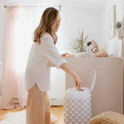 Angelcare Housse pour poubelle à couches Dress Up XL Eléphant