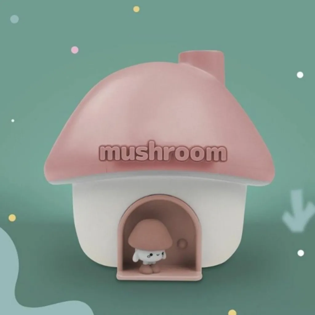 Mary's Humidificateur Maison Champignon Rose