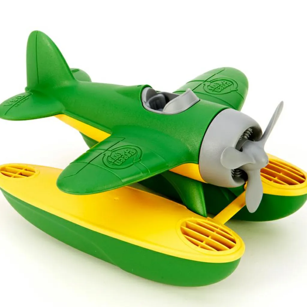 Green Toys Hydravion vert et jaune