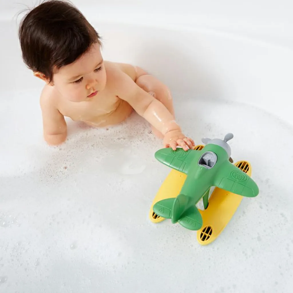 Green Toys Hydravion vert et jaune