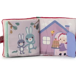 Lilliputiens Imagier en tissu Chaperon Rouge