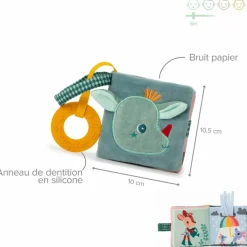 Lilliputiens Imagier en tissu Joe