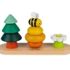 Janod Jeu à empiler en bois Forêt WWF
