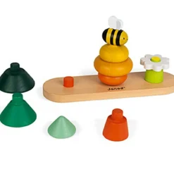 Janod Jeu à empiler en bois Forêt WWF