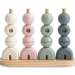 Mushie Jeu à empiler Multi Shape Original