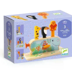 Djeco Jeu à encastrer Baby couleur Multi Pop