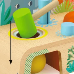 Djeco Jeu à encastrer Baby couleur Multi Tap