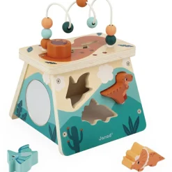 Hot Jeu d'activités en bois Dino volcan Jouet D'Activités