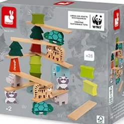 Janod Jeu d'adresse Les animaux équilibristes WWF