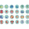 Janod Jeu de bain Memo mes bébés animaux (24 pièces)