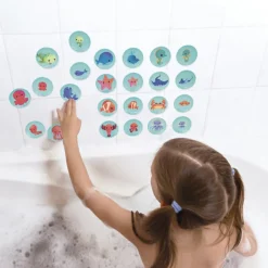 Janod Jeu de bain Memo mes bébés animaux (24 pièces)