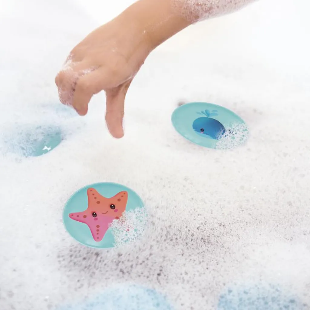 Janod Jeu de bain Memo mes bébés animaux (24 pièces)