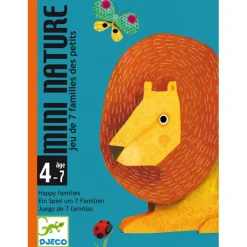 Hot Jeu de cartes 7 familles Mini nature (28 cartes) Jeu De Société