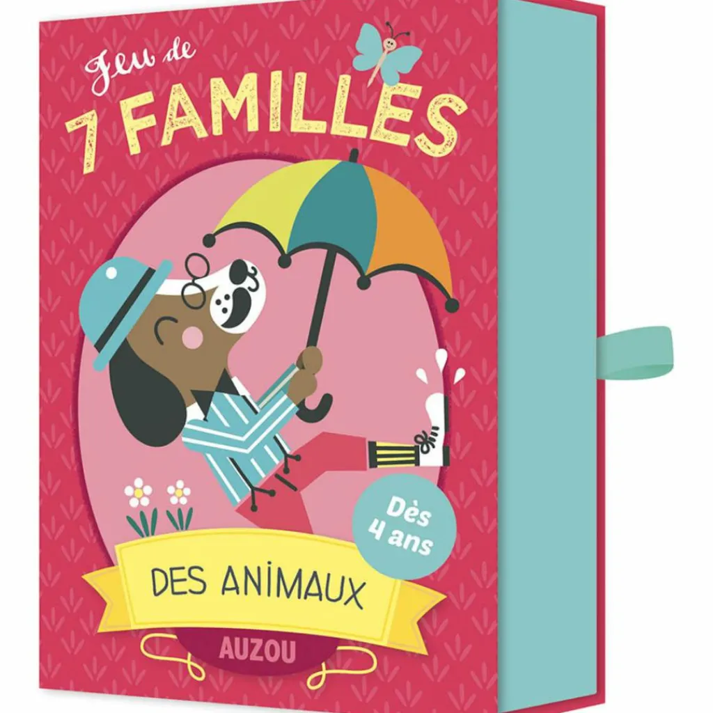 Discount Jeu de cartes Jeu de 7 familles des animaux Jeu De Société