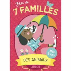 Discount Jeu de cartes Jeu de 7 familles des animaux Jeu De Société