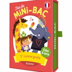 Auzou Editions Jeu de cartes Jeu du Mini-Bac