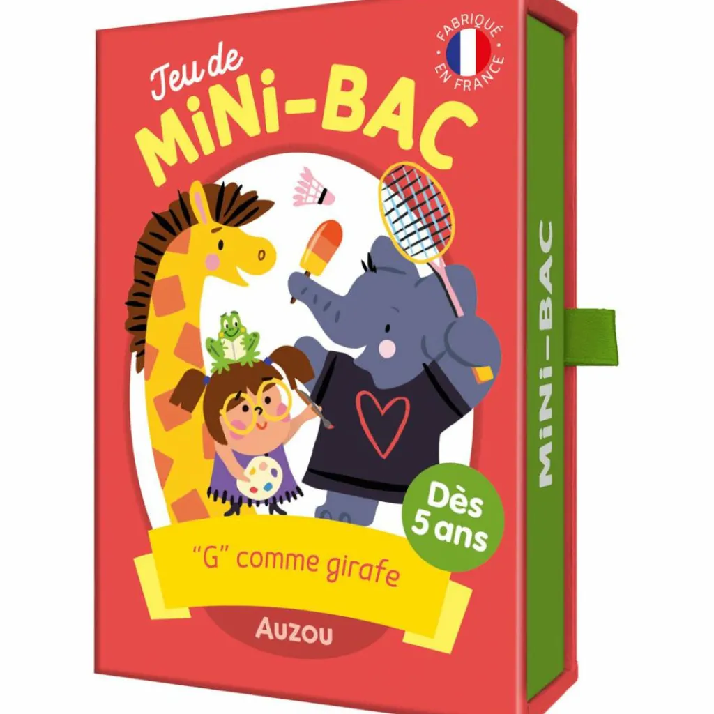 Auzou Editions Jeu de cartes Jeu du Mini-Bac