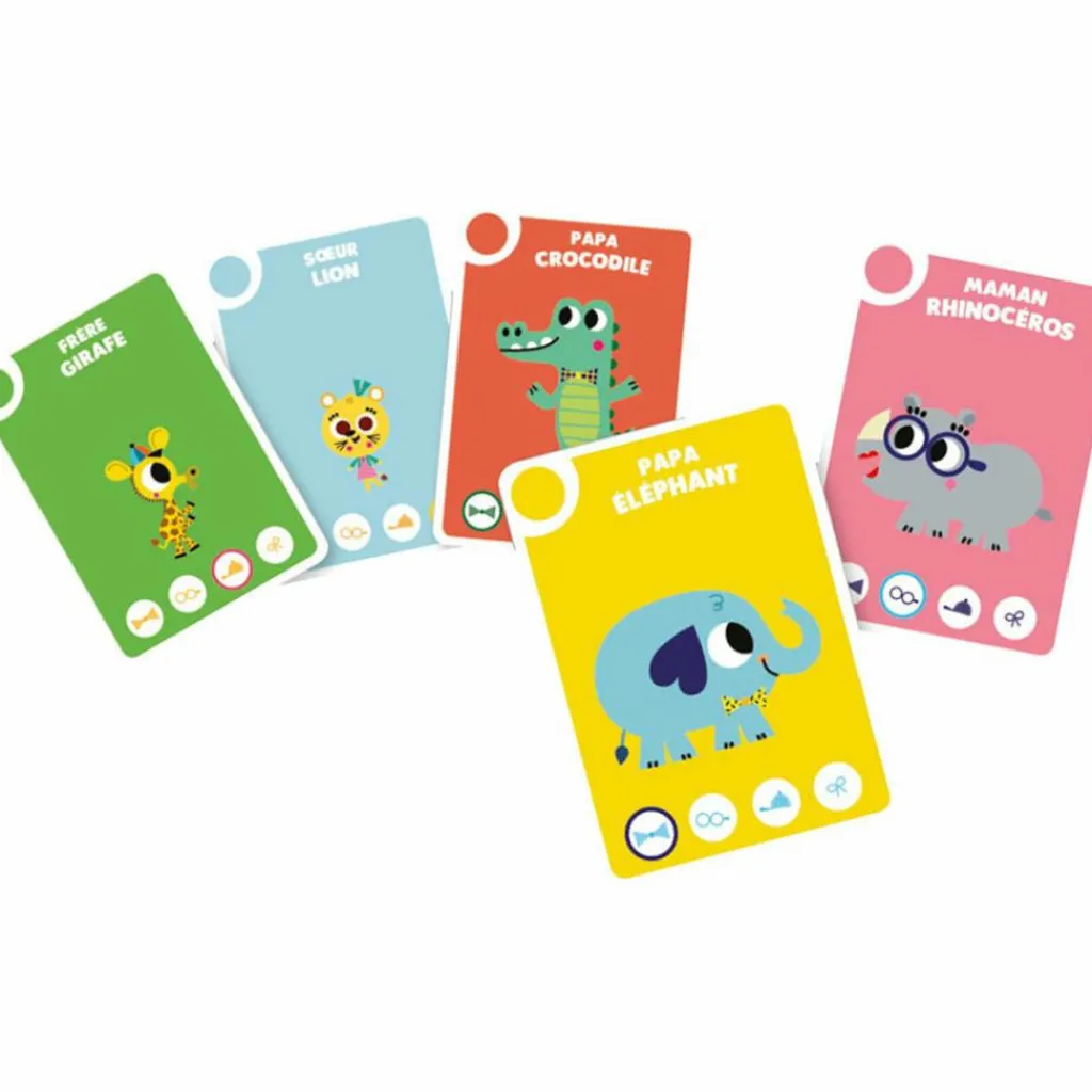 Discount Jeu de cartes Mon premier jeu de 5 familles Jeu De Société
