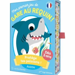 Auzou Editions Jeu de cartes Mon premier jeu de gare au requin !