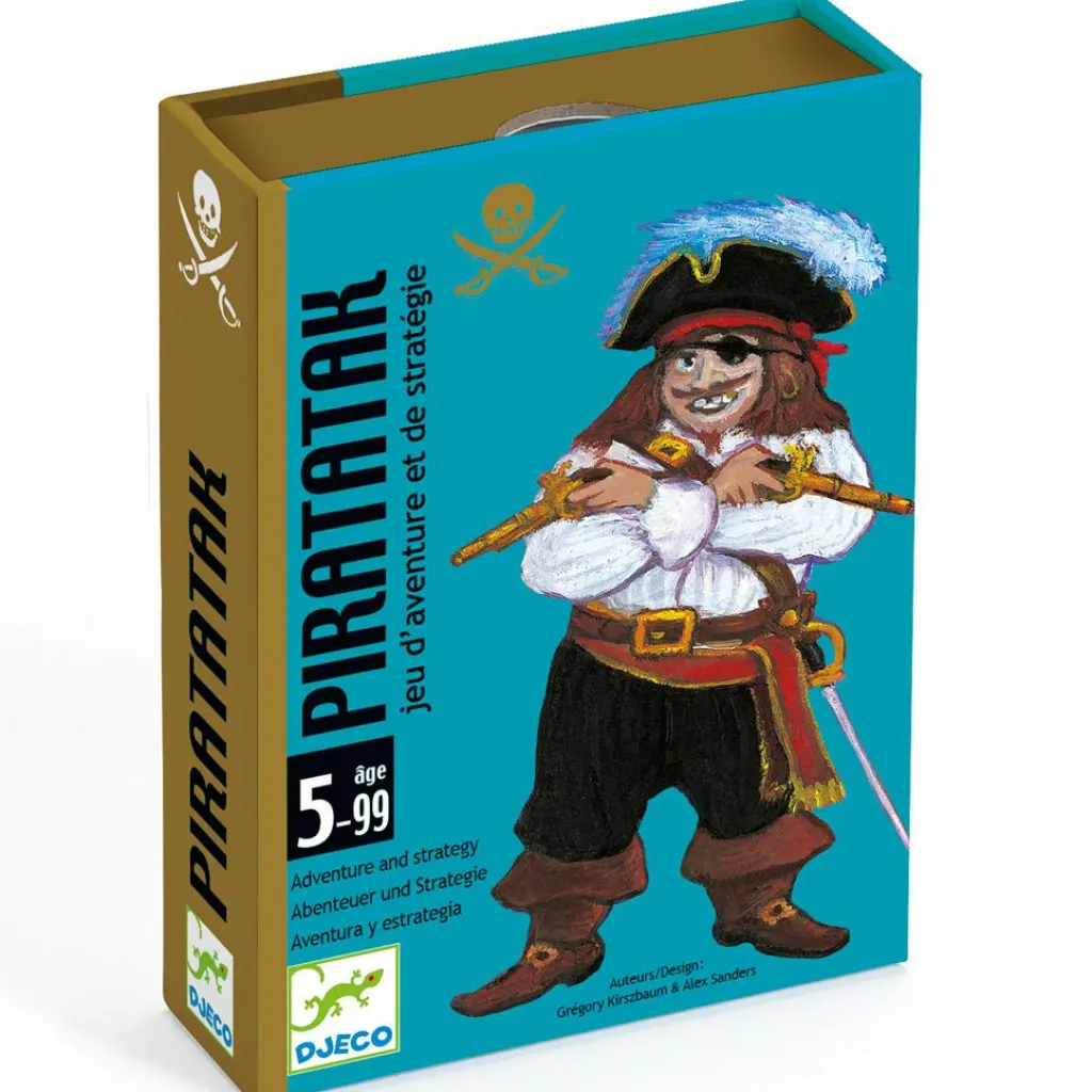 Djeco Jeu de cartes Piratatak (55 cartes)