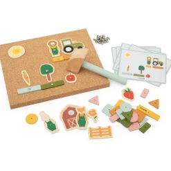Discount Jeu de clous en bois Ferme Jeu De Motricité Fine