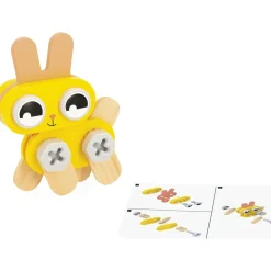 Best Jeu de construction en bois Brico'kids Petits animaux Jeu De Construction