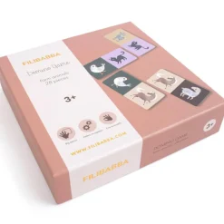 Filibabba Jeu de dominos Animaux de la ferme (28 pièces)